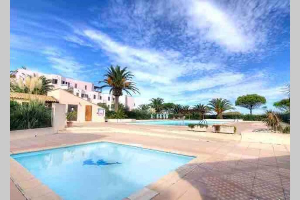 Les Capitelles Bord De Plage Avec Grande Piscine - Vue Montagne Saint-Cyprien Kültér fotó